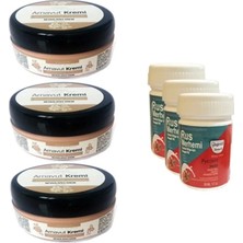 Nacario Three Brand Arnavut Kremi 3 Adet + Rus Merhemi 50 ml 3 Adet