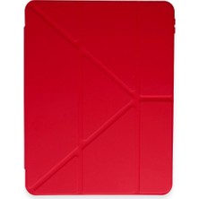 Nexgen Xiaomi Pad 6 Kılıf Kalemlikli Mars Tablet Kılıfı - Kırmızı