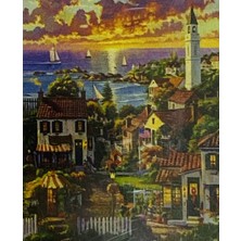 Elegantshop 5d Yapışan Boncuk Mozaik Tablo 40*50 cm XQC87384