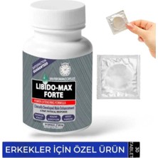 Nacario Libdo Max Forte Erkeklere Özel 30'lu + Prezervatif Hediye