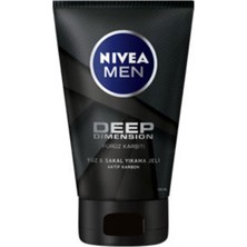 Matmel Nıvea Men Deep Dimension Yüz ve Sakal Yıkama Jeli  100ML