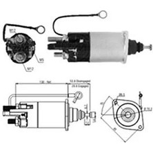 24V Marş Otomatiği Delco Tipi (2 Kulak) 39MT