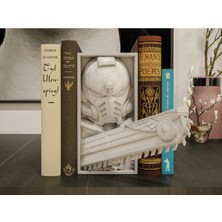 Bs3dcrafts.co Ultramarine Temalı 3D Yazıcı Üretimi Dekoratif Kitap Ayracı – Koleksiyonluk Chainsword Tasarım Set