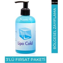Nacario Süper Lipo Cold  G.çlü  Krem 250 ml x 3 Adet