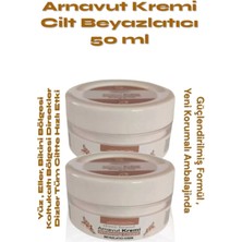Nacario Three Brand Whitening Cream Arnavut Kremi 100 ml  Kremi x 2 Adet