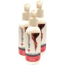 Nacario Varison Cream Dizbacak Bakım Kremi 120 ml 3 Adet