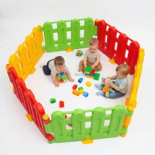 Exectus 6 Parçalı Çocuk Oyun Çiti - Top Havuzu - Bebek Güvenlik Bariyeri