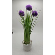Loop Kördüğüm Gerçekçi Yapay Çiçek 45CM Saksılı (Model-2)