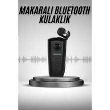 İlkyaz Fashion Makaralı Bluetooth Kulakiçi Yaka Kulaklığı Kablosuz Kulaklık