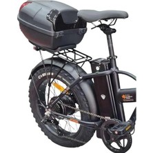 Rexx Top Case Xbyc T19 Bisiklet Bagaj Üstü Plastik Çanta Siyah