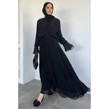 Julude Salaş Bluz Etek Kombinli Tesettür Ikili Takım P-00020583