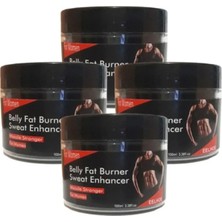 Nacario Süper Eelhoe Belly Fatburner Sweat Enhancer Krem 100 ml x 4 Adet