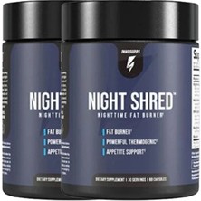 Nacario Süper Innosupps 2li Adet Night Shred Nighttime Fatburner Gece Istenmeyen 60 Caps