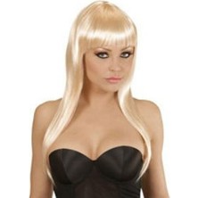 İlkyaz Fashion Uzun Peruk Saç  Altın Sarı (72)
