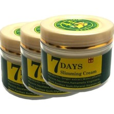 Nacario Süper 7 Days Ginger 3lü Adet Miracle Slimming Cream Kremi 100 ml