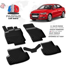 Audi A6 (C6) 2009 Ferrous 4d Havuzlu Kauçuk Paspas