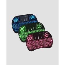 İlkyaz Fashion LED Işıklı Q Klavye – Touchpad, Numerik Tuş Takımı ve Multimedya Kısayolları