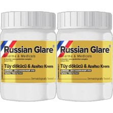 Nacario Süper Russ Glare Tüylere Krem Nano 2li x 50 ml Russ Merhemi