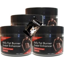 Nacario Süper Eelhoe Belly Fatburner Sweat Enhancer Krem 100 ml x 4 Adet + Jel