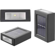 İlkyaz Fashion Dekoratif Duvar Lambası Solar Güneş Enerjili Bahçe Aydınlatması