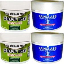 Nacario Süper Çörek Otu Kremi Orta Boy 2 x 100 ml - Painclass Kuyruk Yağı Kremi 2 x 100 ml