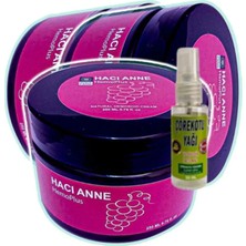 Nacario Süper Hemoplus Hacı Anne Bakım Kremi 200 ml x 3 Adet + Çörek Otu Yağı 30 ml