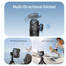 Nacario Osmo Action Manyetik Selfie Çubuğu & | Osmo Action 3/4/5 Pro/osmo 360 Uyumlu Hızlı Çıkarılabilir Mini & Selfie Stick