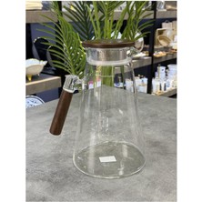 Acar Lüx Borosilikat Cam Akasya Saplı 1700 ml Sürahi