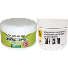 Nacario Süper Çörek Otu Kremi Xl Boy 200 ml Krem Green+Bee Cure 150 ml Krem