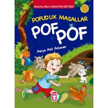 Aesco Pofuduk Masallar Pof Pof - Masallarla Karakter Eğitimi (Fleksi Cilt)