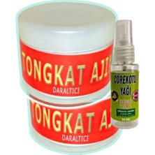 Nacario Tongkat Ajimat Madura 2 Adet 100 ml Krem + Yanında 30 ml Çörek Otu Yağı