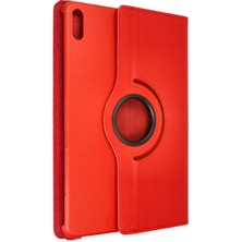 İlkyaz Fashion  Huawei Matepad Air 11.5 Kılıf 360 Tablet Deri Kılıf - Kırmızı