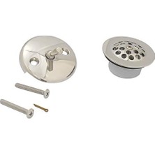 Nacario DTL5305A6 Izgara Küvet Tahliye Kiti, Cilalı Nikel