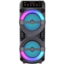 İlkyaz Fashion Taşınabilir Bluetooth Hoparlör Rgb Işık Efektli Stereo Ses