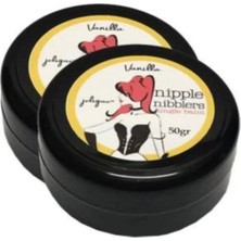 Nacario Süper Muzice Nipple Nibblers Tingle Balm Vanilla Flavored Vanilyalı Göğüs Bakım Kremi 2 Adet 50 ml