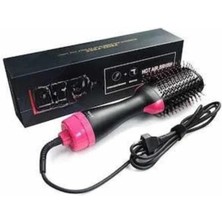 İlkyaz Fashion Saç Kurutma Makinesi Saç Düzleştirici Fön Tarak Isı Ayarlı Sıkı Dişli