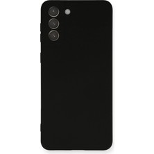 İlkyaz Fashion  Samsung Galaxy S21 Plus Kılıf Nano Içi Kadife Silikon - Siyah