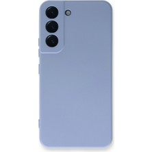 İlkyaz Fashion  Samsung Galaxy S23 Plus Kılıf Nano Içi Kadife Silikon - Lila
