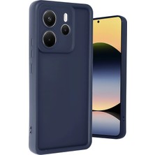 İlkyaz Fashion  Xiaomi Redmi Note 14 4g Kılıf Viera Silikon - Lacivert