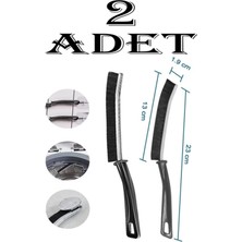 Güzelyüz Avm 2 Adet Çok Amaçlı Ince Temizlik Fırçası | Derz Arası Banyo Mutfak Lavabo Detay Temizleme Fırçası