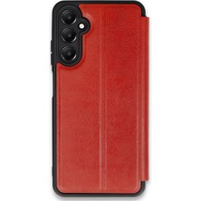 İlkyaz Fashion  Samsung Galaxy A26 Kılıf Flip Cover - Kırmızı