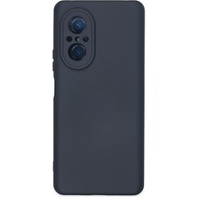 İlkyaz Fashion  Huawei Nova 9 Se Kılıf Nano Içi Kadife Silikon - Lacivert