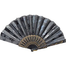 İlkyaz Fashion Plastik Kumaş Yelpaze 12 Li OB-022
