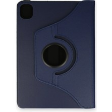 İlkyaz Fashion  Xiaomi Pad 6 Kılıf 360 Tablet Deri Kılıf - Lacivert