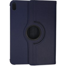 İlkyaz Fashion  iPad 2022 10.9 (10.nesil) Kılıf 360 Tablet Deri Kılıf - Lacivert