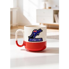 BB Design Australia Tasarımlı Seramik Baskılı Pro Kupa Bardak 330ML