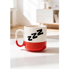 BB Design Zzz Tasarımlı Seramik Baskılı Pro Kupa Bardak 330ML