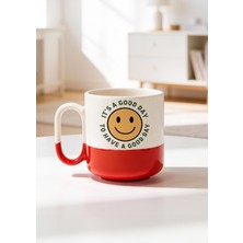 BB Design It's A Good Day Tasarımlı Seramik Baskılı Pro Kupa Bardak 330ML