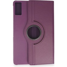İlkyaz Fashion  Samsung Galaxy T550 Tab A 9.7 Kılıf 360 Tablet Deri Kılıf - Mürdüm