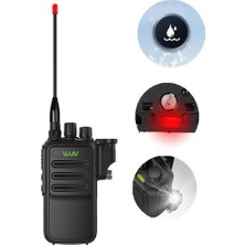 Wln Pmr 446 Sportif El Telsiz IP67 Su Geçirmez LED Işıklı Kulaklık Hediyeli Set